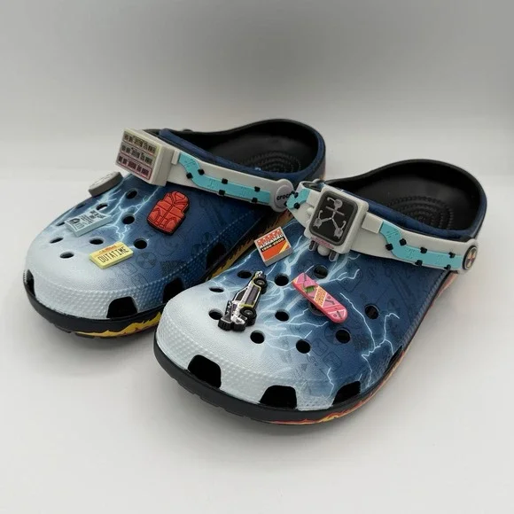 Crocs X Back To The Future Classic Clog Men\'s 7 Women\'s 9 NEW Back to the Future Classic Clog - Crocs main image 3